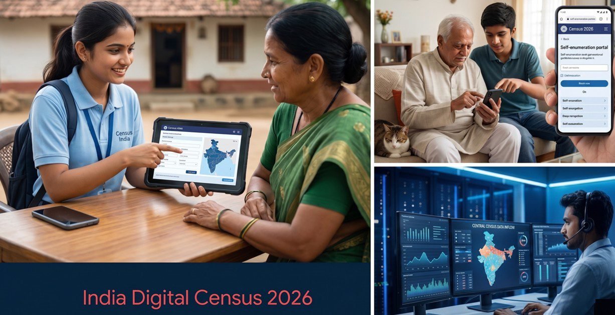 The Digital Pulse: India Begins the World’s First Truly Paperless Census in 2026